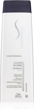 Wella Professionals Sp Silver Blond Shampoo F R Blonde Und Graue Haare