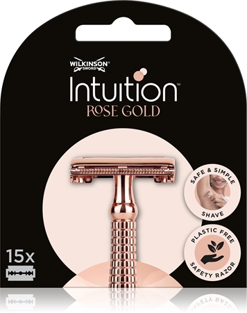 Wilkinson Sword Intuition Rose Gold Blades Replacement Blades Notino