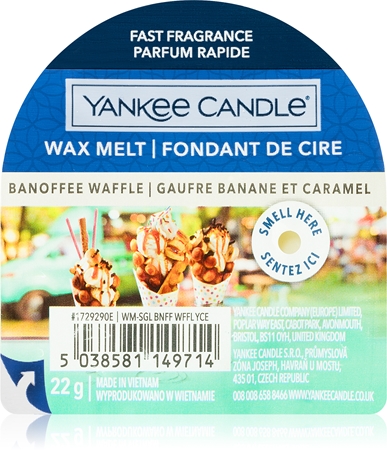 Yankee Candle Banoffee Waffle Wax Melt Notino Co Uk