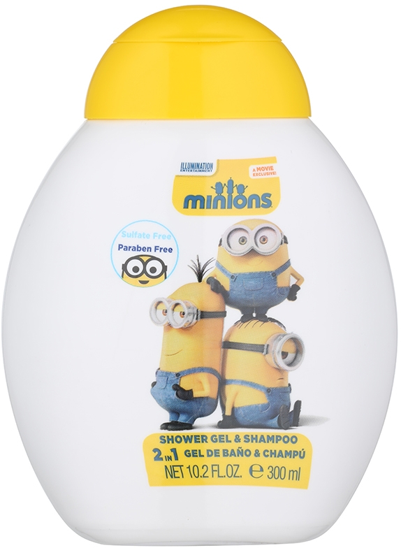 Air Val Minions Gel De Douche Pour Enfant Notino Be