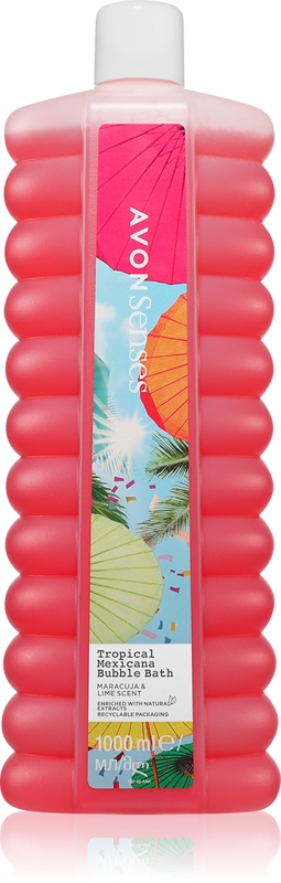 Avon Senses Tropical Mexicana Bath Foam Notino Co Uk