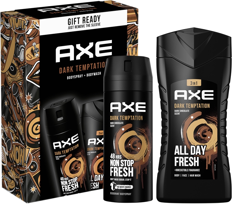 Axe Dark Temptation Coffret Para Corpo Para Homens Notino Pt