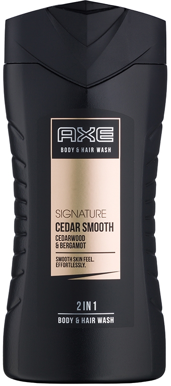 Axe Signature Cedar Smooth Gel De Douche Pour Homme Notino Fr