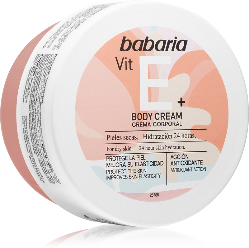 Babaria Vitamin E Leche Corporal Con Vitamina E Notino Es