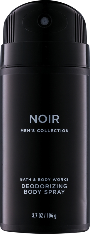 Bath Body Works Men Noir Deo Spray For Men 104 G Notino Co Uk