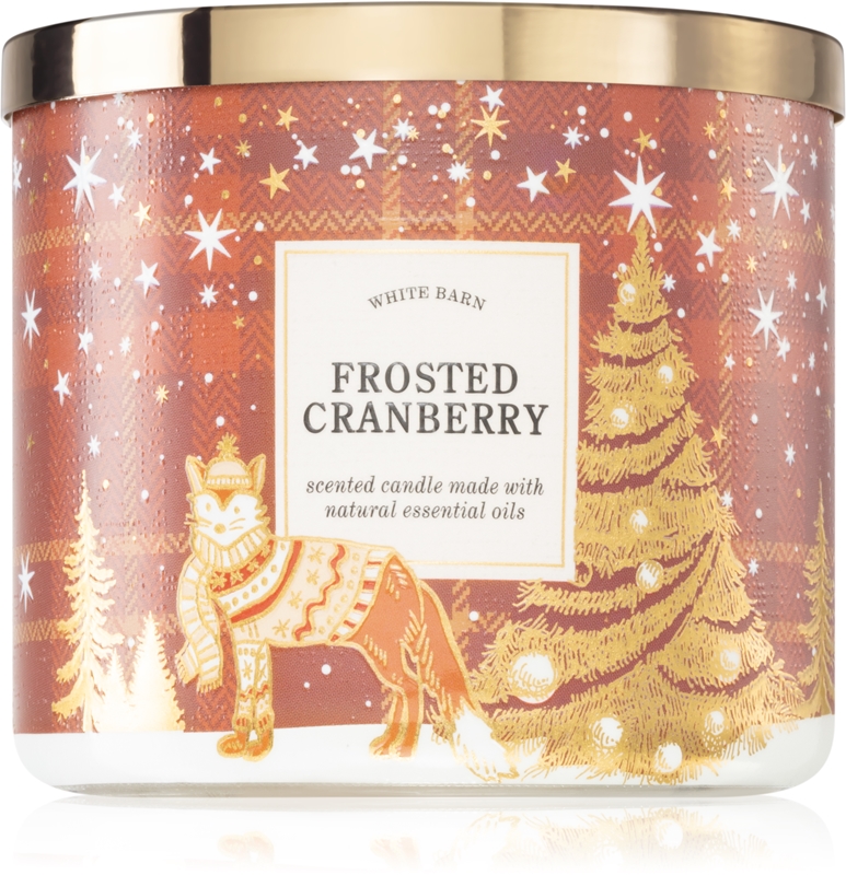 Bath Body Works Frosted Cranberry vonná svíčka notino cz