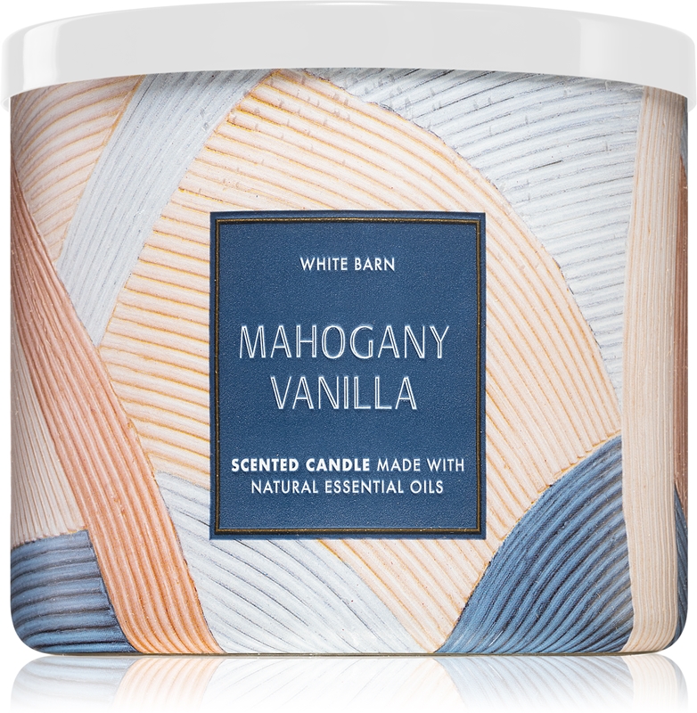 Bath Body Works Mahogany Vanilla Candela Profumata Notino It