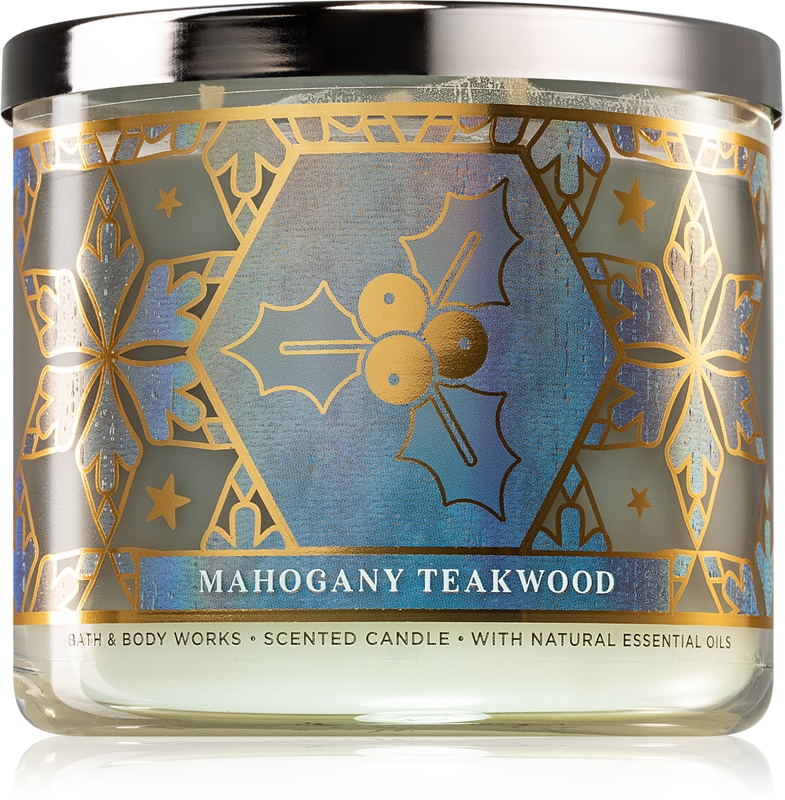 Bath Body Works Mahogany Teakwood Candela Profumata Notino It