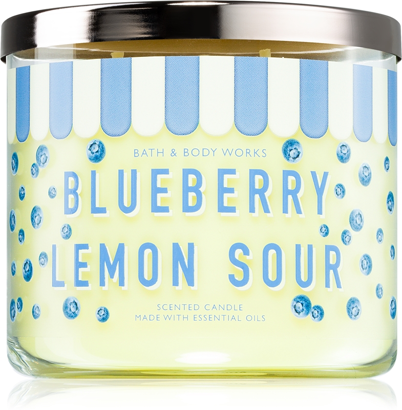 Bath Body Works Blueberry Lemon Sour Doftljus Notino Se