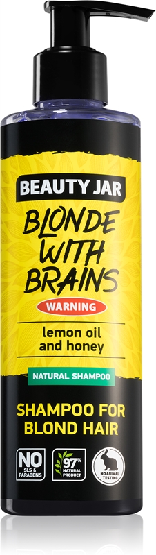 Beauty Jar Blonde With Brains Shampoo für blonde Haare Notino