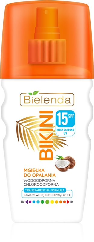 Bielenda Bikini Coconut Transparent Sunscreen Mist SPF 15 Notino Ie