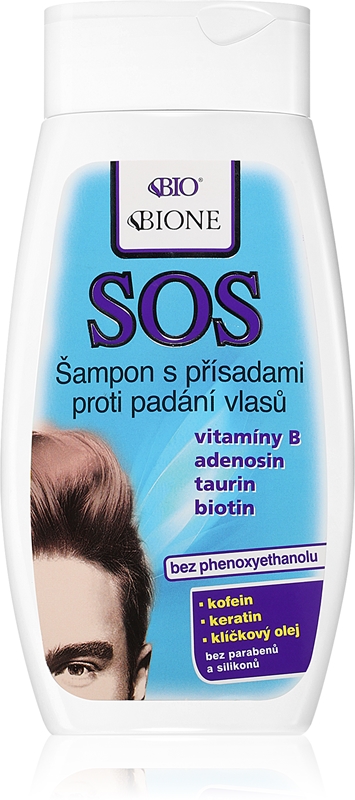 Bione Cosmetics SOS šampon proti vypadávání vlasů notino cz