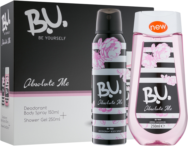 B U Absolute Me Coffret Cadeau Iii Notino Fr