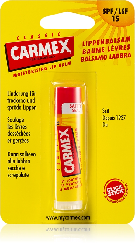 Carmex Classic B Lsamo Hidratante Para L Bios Em Stick Spf Notino Pt