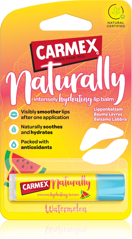 Carmex Watermelon bálsamo hidratante para labios en barra notino es