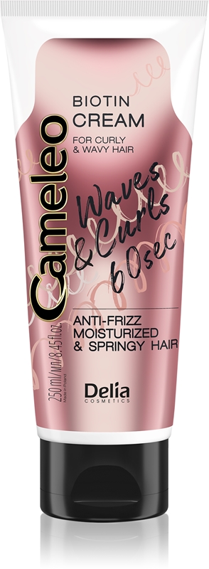 Delia Cosmetics Cameleo Waves Curls 60 sec crème pour cheveux bouclés