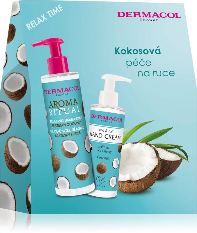 Dermacol Aroma Ritual Brazilian Coconut подаръчен комплект за ръце и