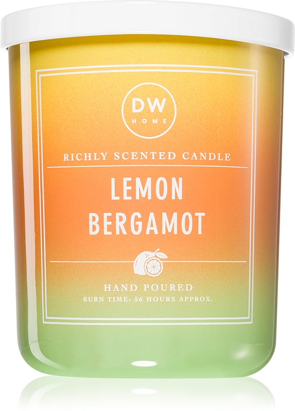 Dw Home Signature Lemon Bergamot Scented Candle Notino Co Uk