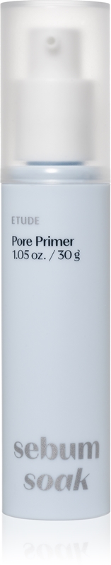 ETUDE Sebum Soak Pore Primer Base Subrejacente Mate Para Pele Oleosa E