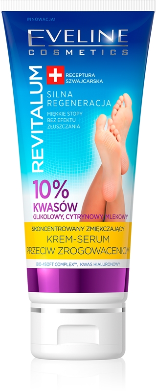 Eveline Cosmetics Revitalum Softening Foot Cream To Treat Calluses