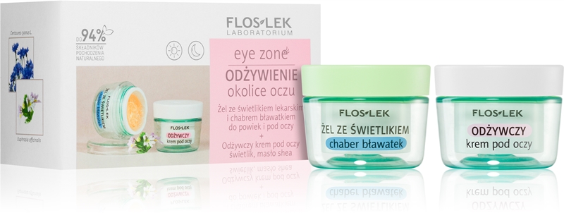 FlosLek Laboratorium Eye Zone Gift Set With Nourishing And