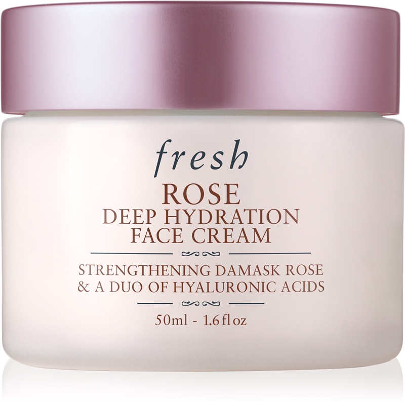 Fresh Rose Deep Hydration Face Cream Crema De Fata Hidratanta Cu Acid