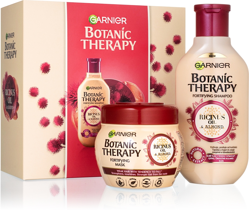 Garnier Botanic Therapy Ricinus Oil Coffret Cadeau Pour Cheveux