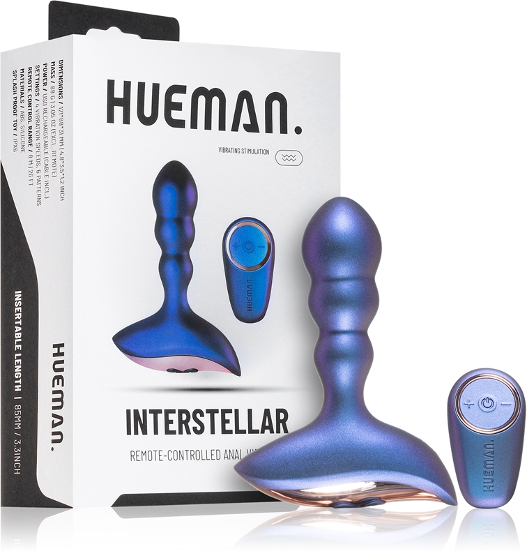 HUEMAN Interstellar Anal Vibrator Vibrador Anal Notino Pt