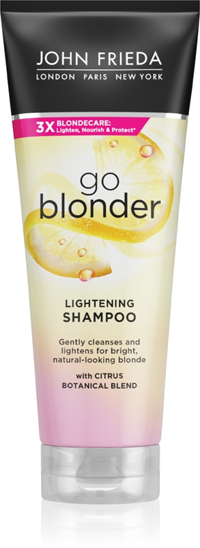 John Frieda Sheer Blonde Go Blonder Lightening Shampoo Notino Ie