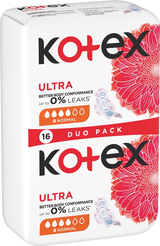 Kotex Ultra Comfort Normal serviettes hygiéniques notino fr