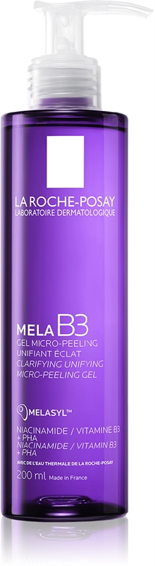 La Roche Posay Mela B3 gel nettoyant visage pour un teint unifié