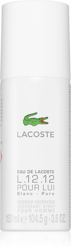 Lacoste Eau De Lacoste L 12 12 Blanc Deodorant Spray For Men Notino Co Uk