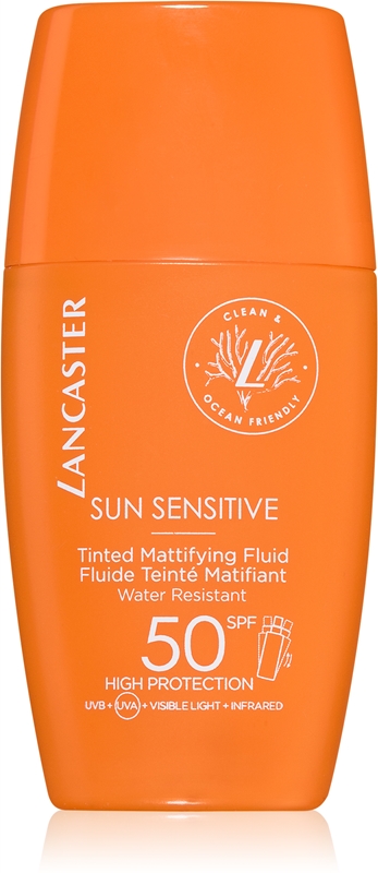 Lancaster Sun Sensitive Tinted Mattifying Fluid Matte Emulsion