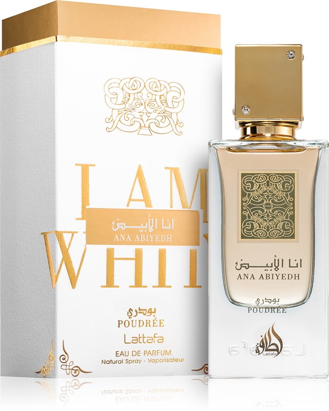 Lattafa Ana Abiyedh Poudrée Eau de Parfum mixte notino fr