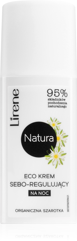 Lirene Natura crème de nuit régénérante anti imperfections de la peau