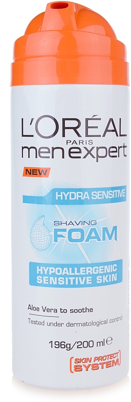 LOréal Paris Men Expert Hydra Sensitive Rasierschaum für empfindliche Haut