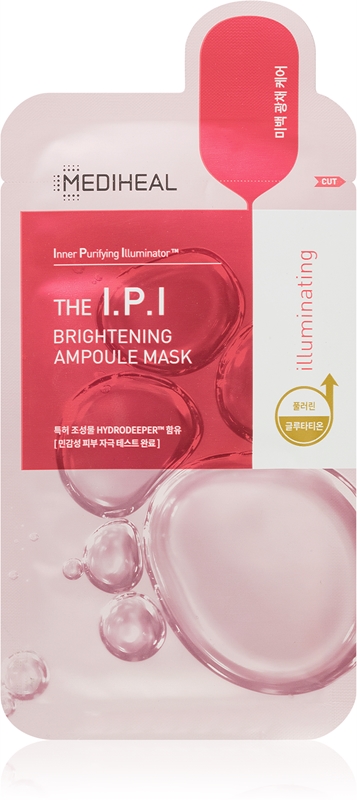 MEDIHEAL Ampoule Mask The I P I Brightening Face Sheet Mask With