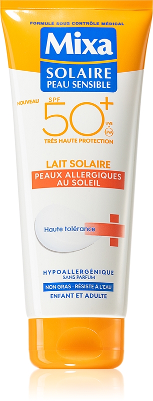 Mixa Sun Cr Me Solaire Pour Peaux Sensibles Et Allergiques Notino Be