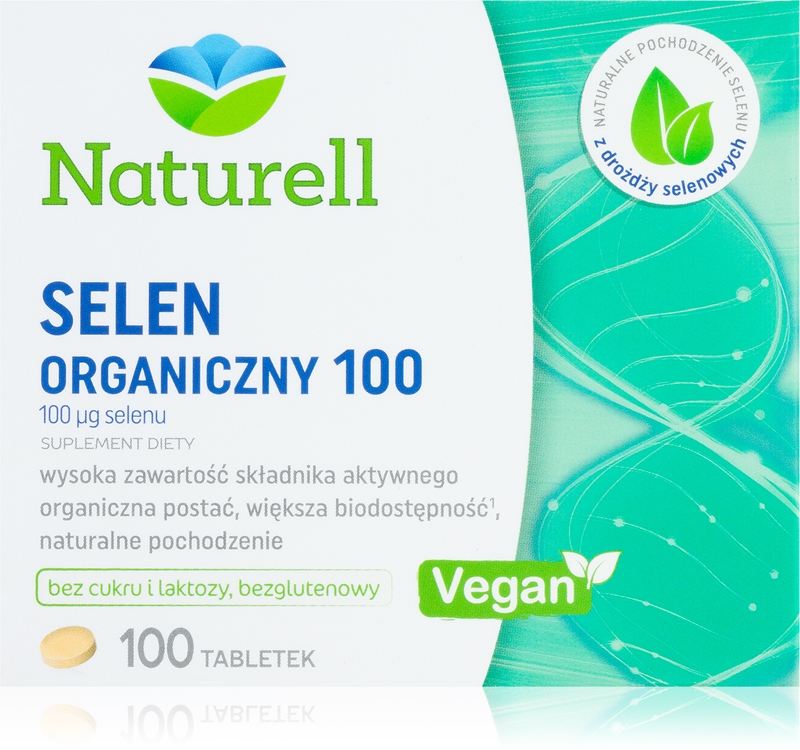 Naturell Selen Organiczny Tabletki O Dzia Aniu Przeciwutleniaj Cym