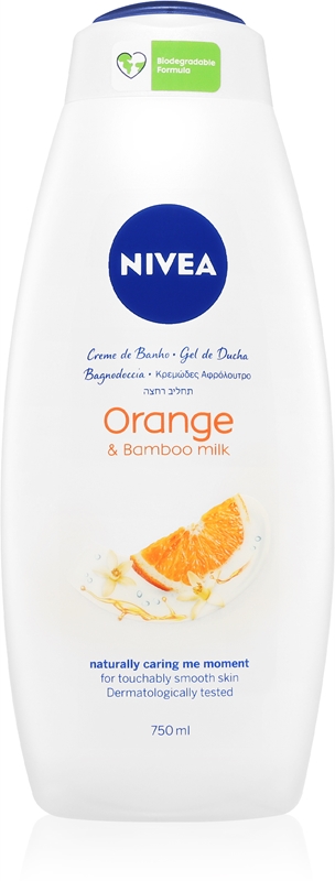 Nivea Orange Bamboo Milk Gel De Ducha Con Efecto Suavizante Notino Es