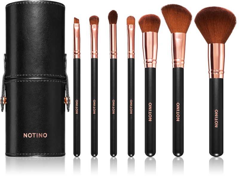 Notino Luxe Collection Brush Set With Cosmetic Tube