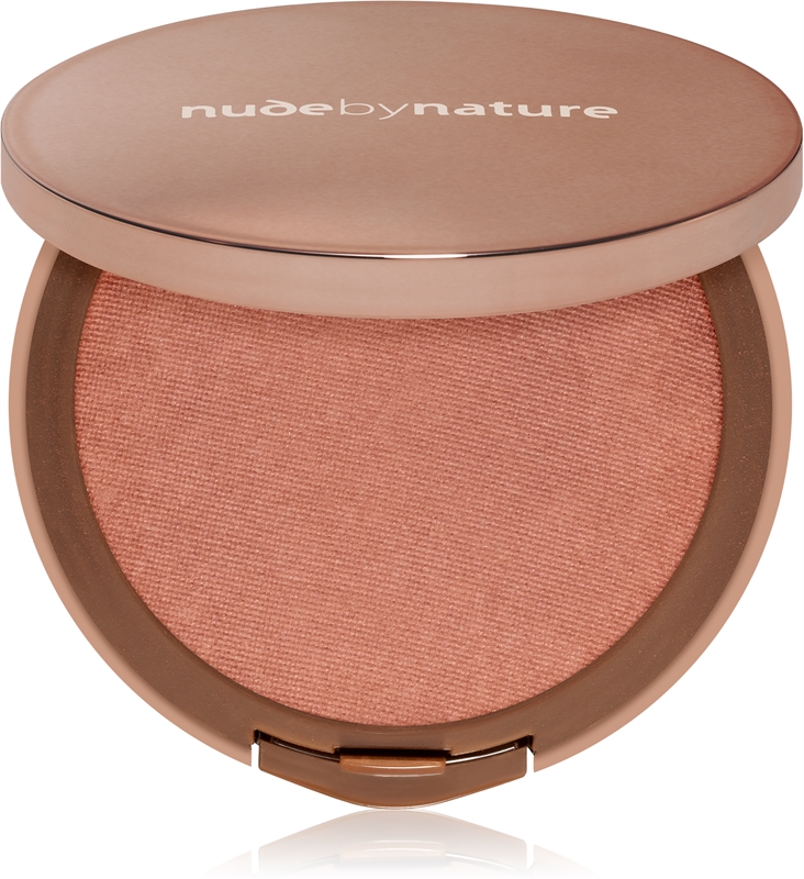 Nude By Nature Cashmere Pressed Blush Blush In Polvere Effetto