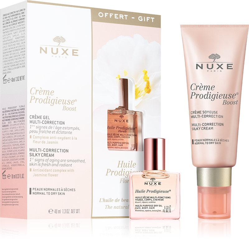 Nuxe Cr Me Prodigieuse Boost Coffret Cadeau Pour Femme Notino Fr