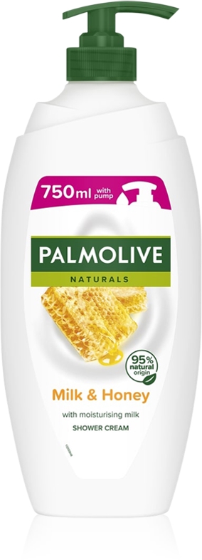 Palmolive Naturals Milk Honey Gel Creme Para Banho E Duche Leite