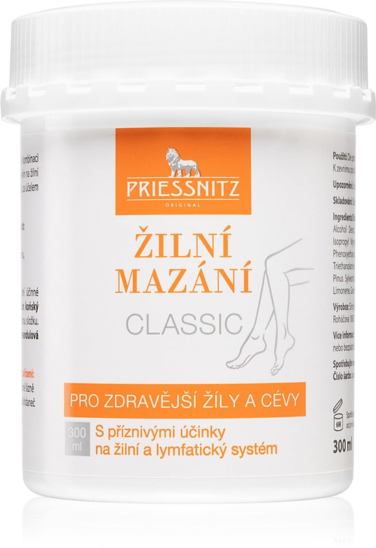 Priessnitz Classic Cr Me De Massage Avec Effets B N Fiques Sur Le