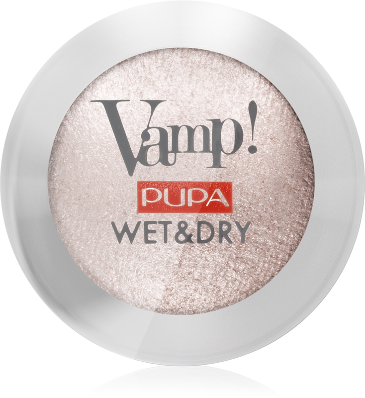 Pupa Vamp Wet Dry sombra de ojos para aplicación seca y húmeda con