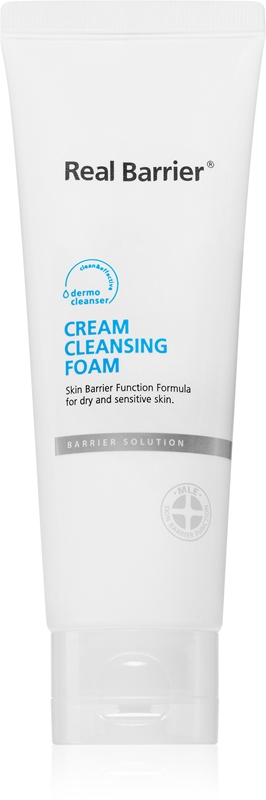 Real Barrier Barrier Solution Cleansing crème mousse nettoyante pour