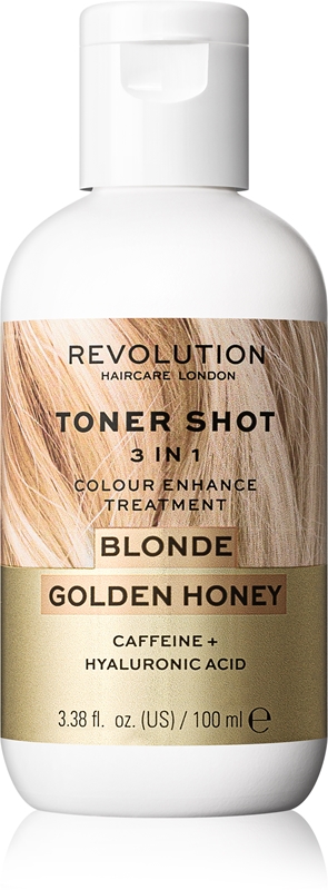 Revolution Haircare Toner Shot Blonde Golden Honey nährende Tönungs