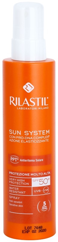 Rilastil Sun System Latte Abbronzante Protettivo In Spray SPF 50