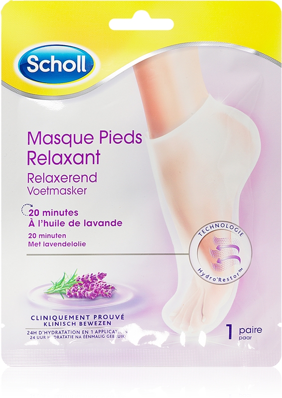 Scholl Expert Care Regeneracijska Maska Za Stopala V Obliki Nogavic Z